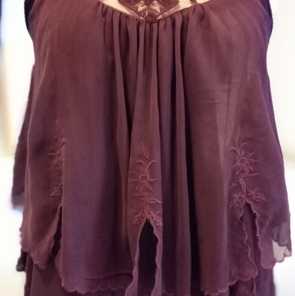 Free People swing lace purple camisole - Picture 2 of 8